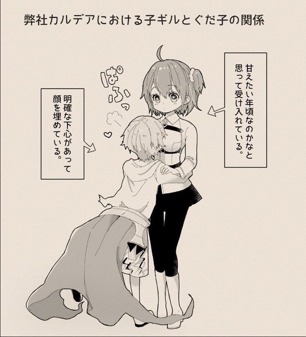 #イラストを投げたら文字書きが引用RTでSSを勝手に添える
も……もしかしてこれをすれば子ギルぐだちゃんがみれるのでは……みれるのでは…… 