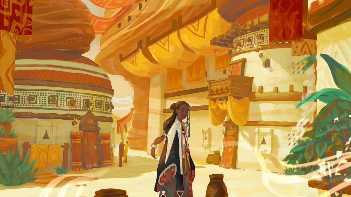 sipsapson's tweet photo. Hoi #VisibleWomen ! I'm Sonja and I'm a freelance 2D game artist. I'm the character designer of Lake (https://t.co/WU1Ku8ueZh) and last year I art directed Trails of Life. ✌️ https://t.co/jITqKVpLbm