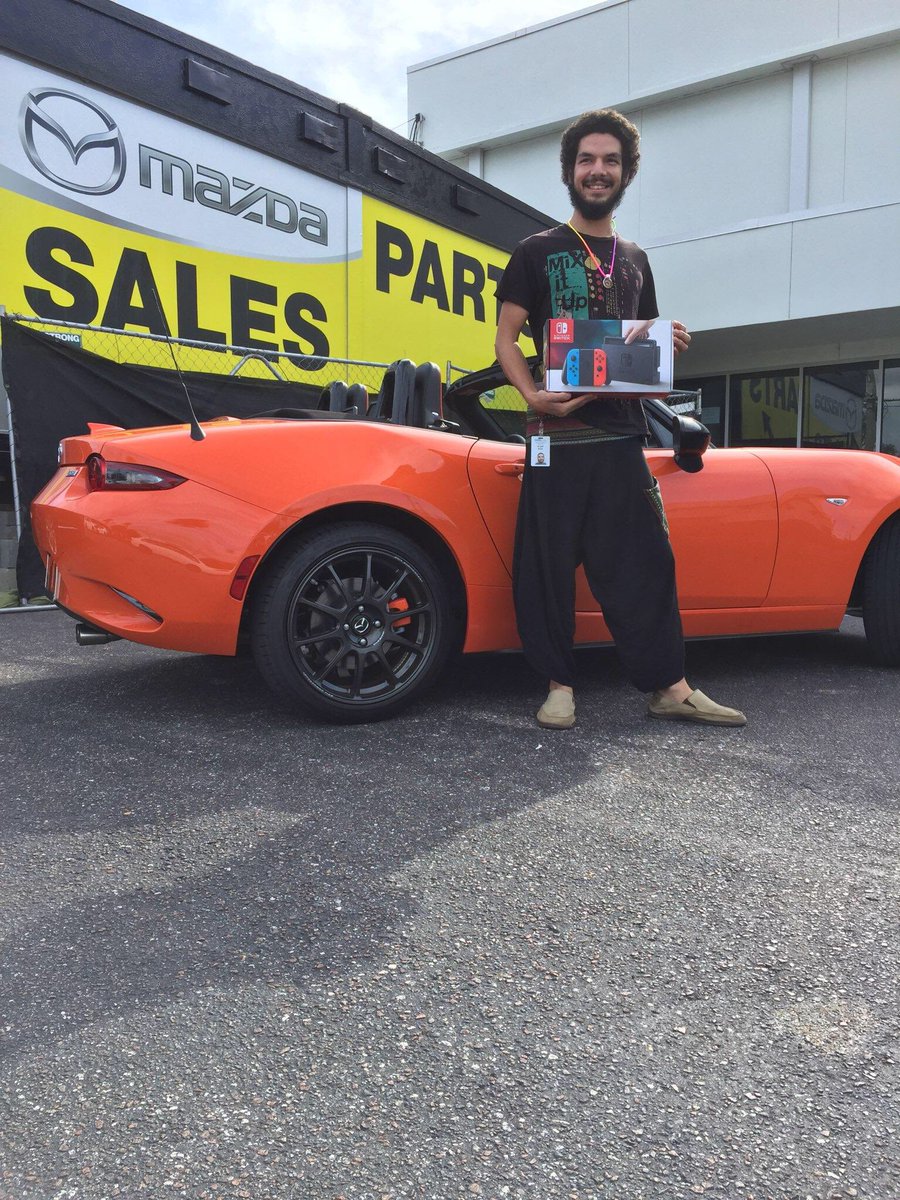tombushmazda's tweet photo. Congrats to @angelreal_me on winning our @ILoveGAAM #SpaceGAAMShow giveaway of a @NintendoAmerica Switch! Follow us for future giveaways. Thanks for all those that entered and please drive safely!
#TomBushGiveaways #ilovegaam #nintendoswitch #gaamshow #gaam #cosplay https://t.co/8Qp2X7TY5j