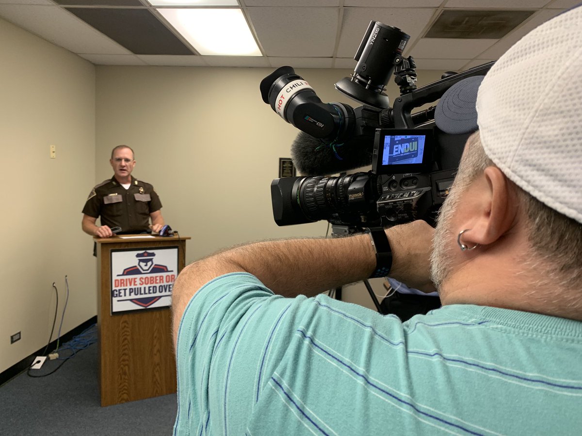 enduiok's tweet photo. @OHPtraffic Trooper Griffith talking to the group about voting safety during the holiday weekend. Boat sober, boat safe. #DriveSoberOk #BoatSoberOk https://t.co/AjUDF0zUm1