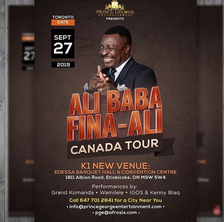 walebinsanusi's tweet photo. Aremo Oba @Kennyblaqmcfr #Calgray King @GrandKomanda my own boss @IGOScomedian #canadain π will be at the Fina-Ali with @ALIBABAGCFR #Africanπof Comedy https://t.co/eGYPjSSS3O