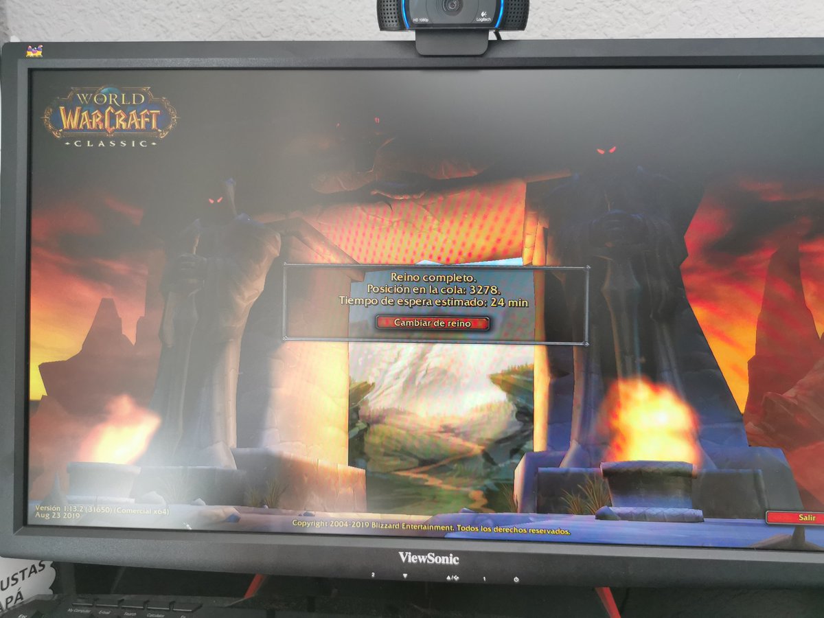 HakkuGamer's tweet image. Que empiece la cuenta atrás... #WoWClassic allá voy!!.
#forthehorde #hakku #worldofwarcraft #Wow @ViewSonicES @Warcraft_ES