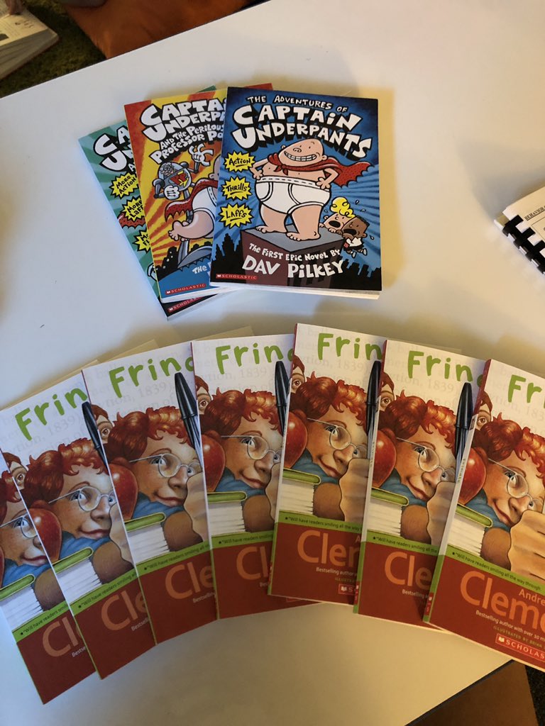 IT’S BOOK DAYY!

This year with the generous donations from family and friends, I was able to sponsor all 30 of my students! Every month, all year, each student will receive a new book from me! 

This month was Frindle!

With unanimous decision, we got some extra goodies as well!