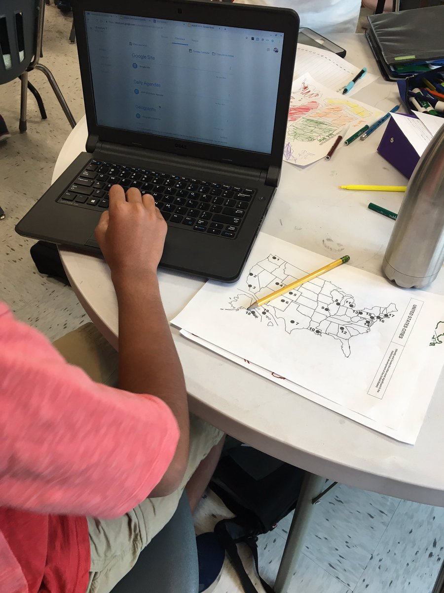 ClassicSassak's tweet image. 7th Grade History Ss @BAM_MS_Official working both independently and collaboratively on their first PL activity of the year on the Geography unit. #the5Cs. #bamyr3