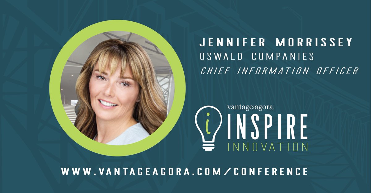 eoxvantage's tweet photo. Join Jennifer Morrissey, of Oswald Companies, as she gives away insider tips on how to accelerate operational excellence using transformative technology. There’s still time to register but get a move on because space is filling up quick! #Ideas19
https://t.co/SGi25NJ9Pg https://t.co/jTOrIrMsuG
