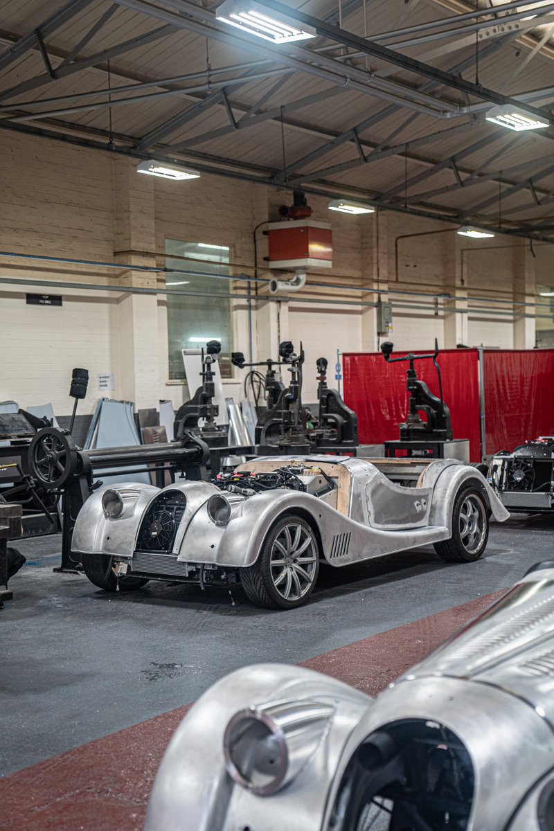 morganmotor's tweet photo. A combination of craftsmanship and technology, we are excited to witness continued growth at Pickersleigh Road as we increase production to manage Plus Six orders. Discover more about the Plus Six at https://t.co/n5naBHEPBO #PlusSix #Morgan110 #InsideMorgan https://t.co/B9qeAlancc