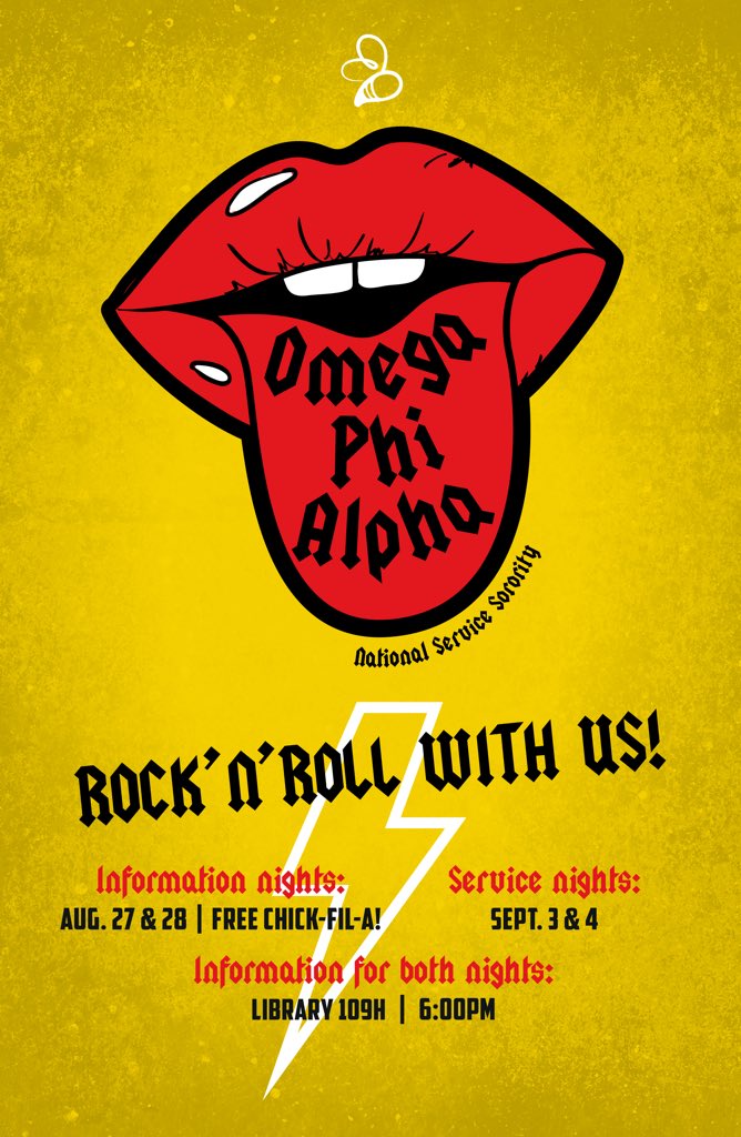 Omega Phi Alpha • ΑΓ Chapter tweet media