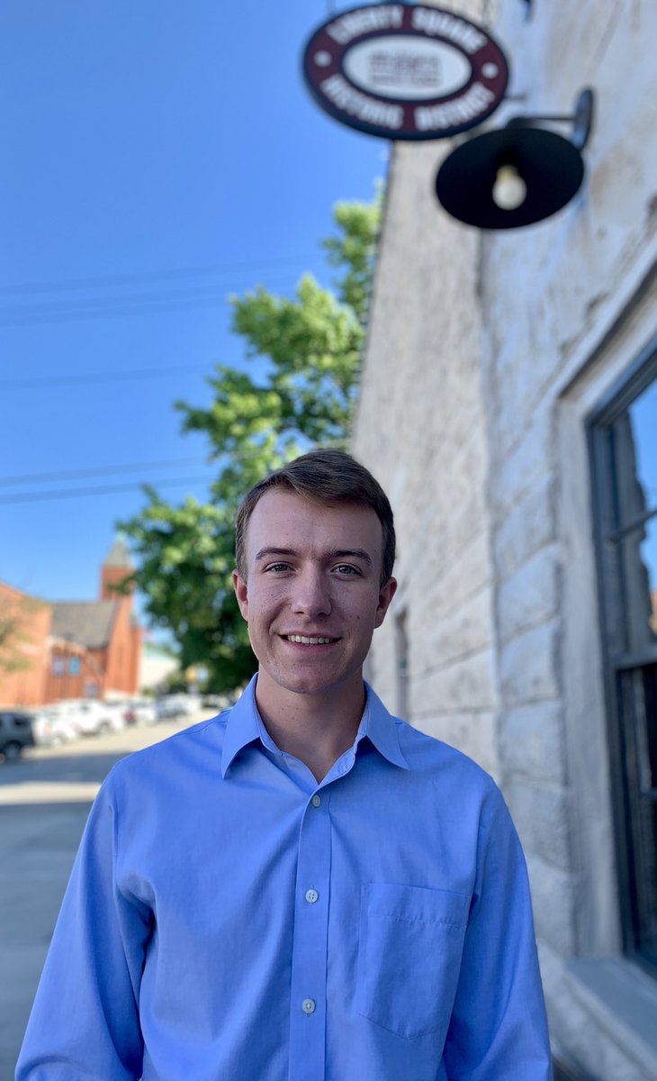 HDLI's tweet photo. We have a new face in the office! Say hello to our new WJC Intern Jameson Howard! Jameson Howard, originally from St. Louis, MO is a Senior at William Jewell College studying Business Administration and Nonprofit Leadership. Welcome aboard, Jameson! #HDLI #libertymo https://t.co/C8foKZfsjr