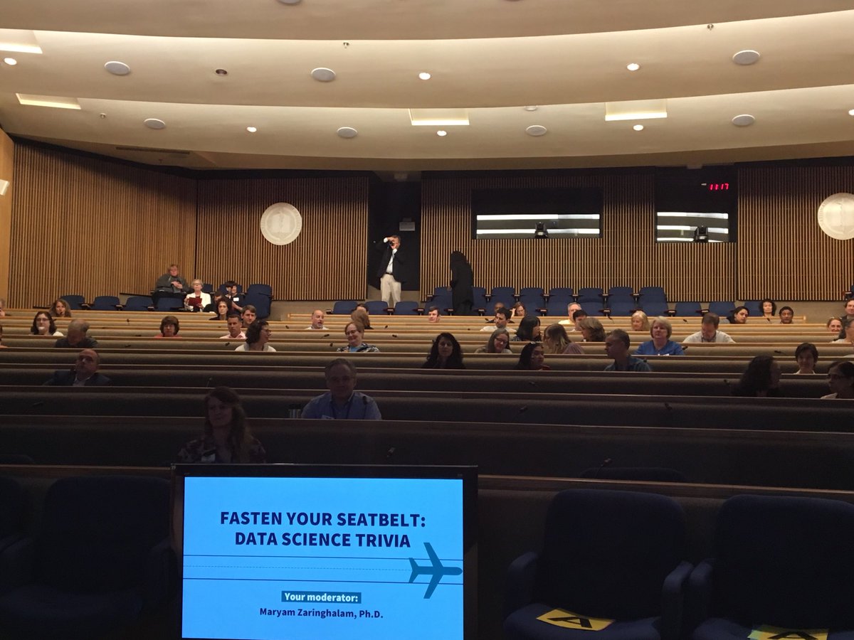 NLMdirector's tweet photo. Launching data science trivia ⁦@nlm_news⁩ #datareadynlm https://t.co/eMZcydDpdX