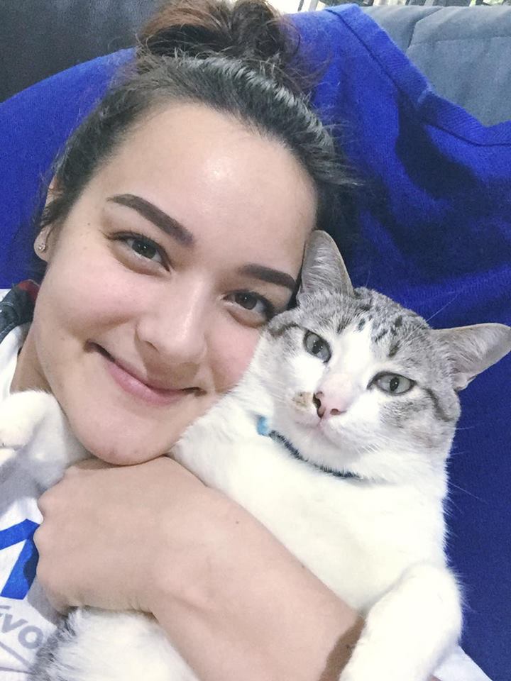 Moi avec mon Chat♥