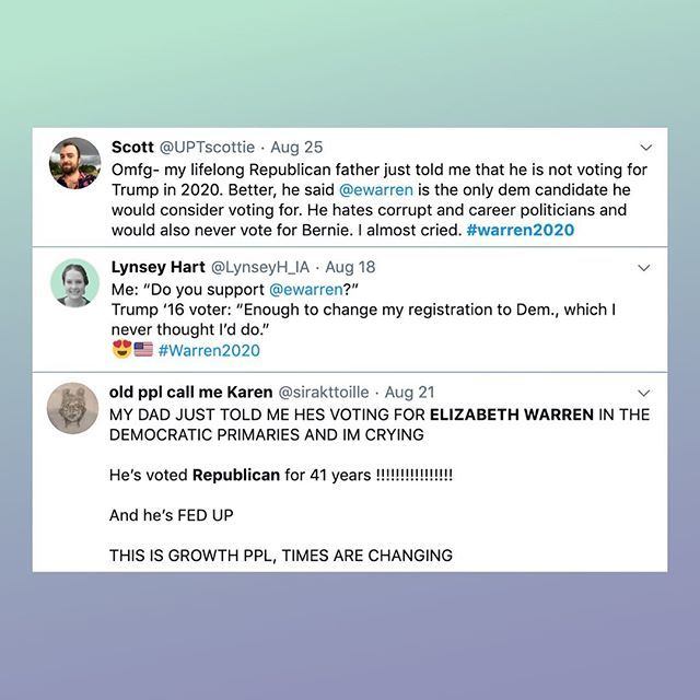 queensforwarren's tweet photo. Just some tweets giving us life today 🐘
⠀⠀⠀⠀⠀⠀⠀⠀⠀
#Warren2020 #PresidentElizabethWarren #QueensforWarren #ElizabethWarren #TeamWarren #WinWithWarren #ElizabethWarren2020 #WarrenforPresident #NYC4Warren https://t.co/Ry3TlyIHi4 https://t.co/jZj3t7iL4A