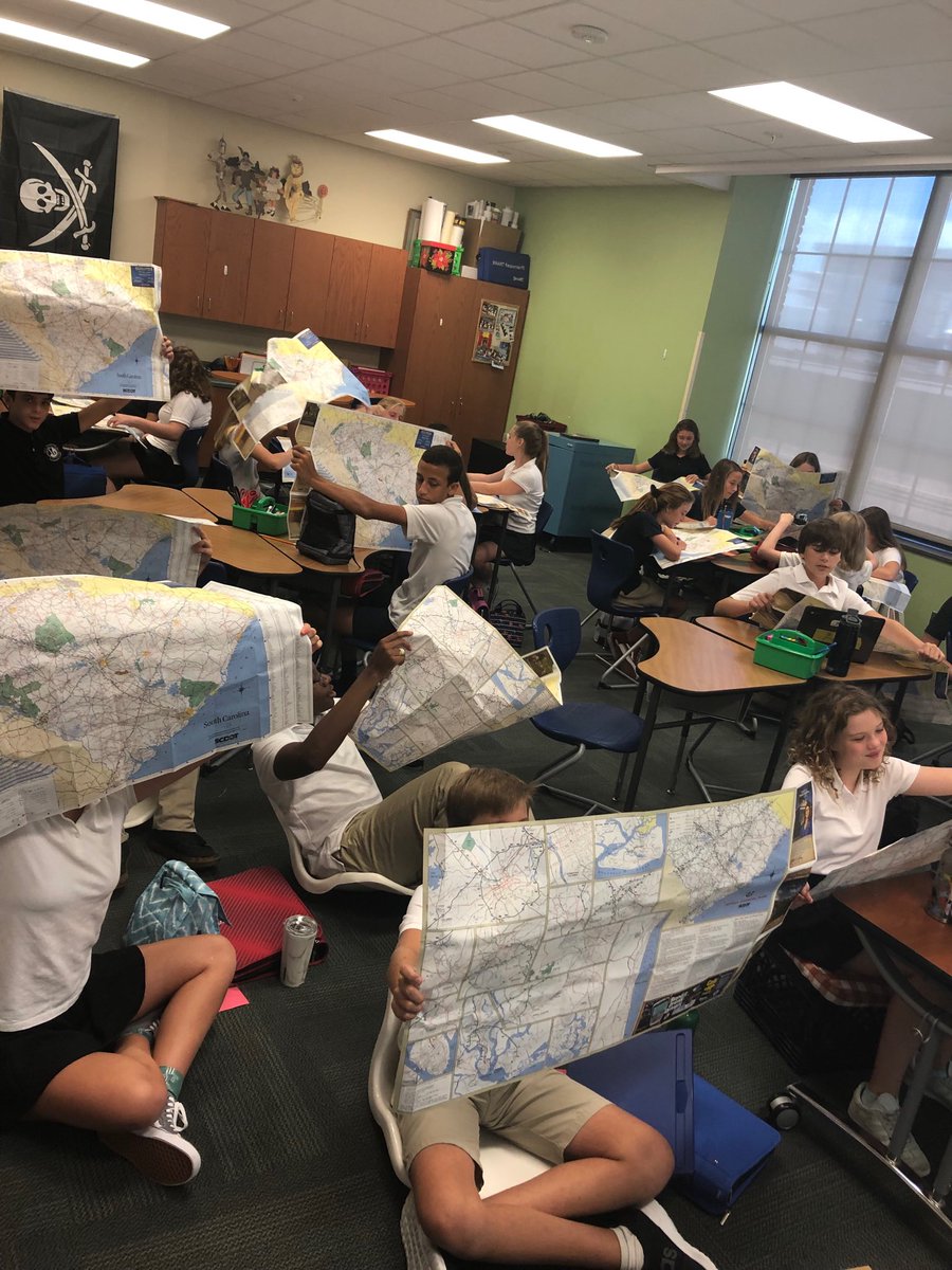 GoodHumanities's tweet photo. My 8th graders want to know how these things work!
#noGPS https://t.co/duIA0TDtkc