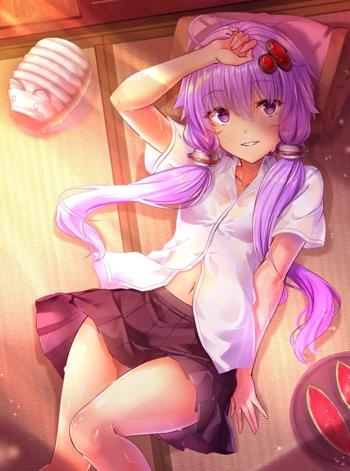 黄昏ゆかり #結月ゆかり #VOICEROID #夕暮れ https://t.co/rLiFKiLhxr 
