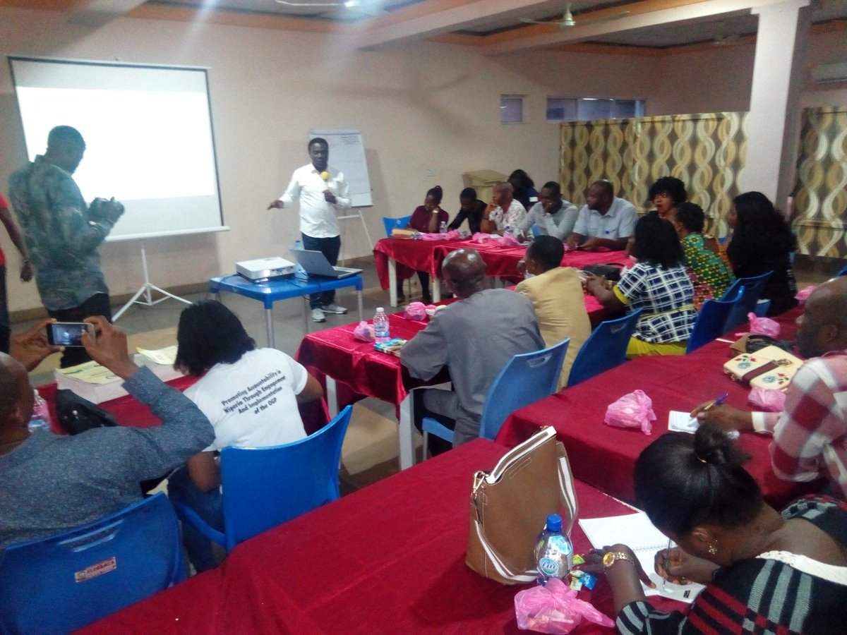 TOTFFunNGO's tweet photo. Why Track & Monitor #Budget Spending? "Sometimes our public officials seem to get confused between what is public money &what is their money." ~Budget activist in Uganda.
Training of Community & CSOs reps on using the #FOIA & #BudgetData as #AntiCorruption tools.
#Upright4Nigeria https://t.co/v3MfM979IY