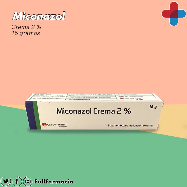 fullfarmacia's tweet photo. Miconazol Crema 2% de 15 gr, uso tópico, es decir, se utiliza solo para la piel. 

Combate contra el crecimiento de los hongos que ocasionan la infección.

🚫No te automediques consulte a su médico.

#FullFarmacia #Miconazol #Caracas https://t.co/g6HeyUmXmF