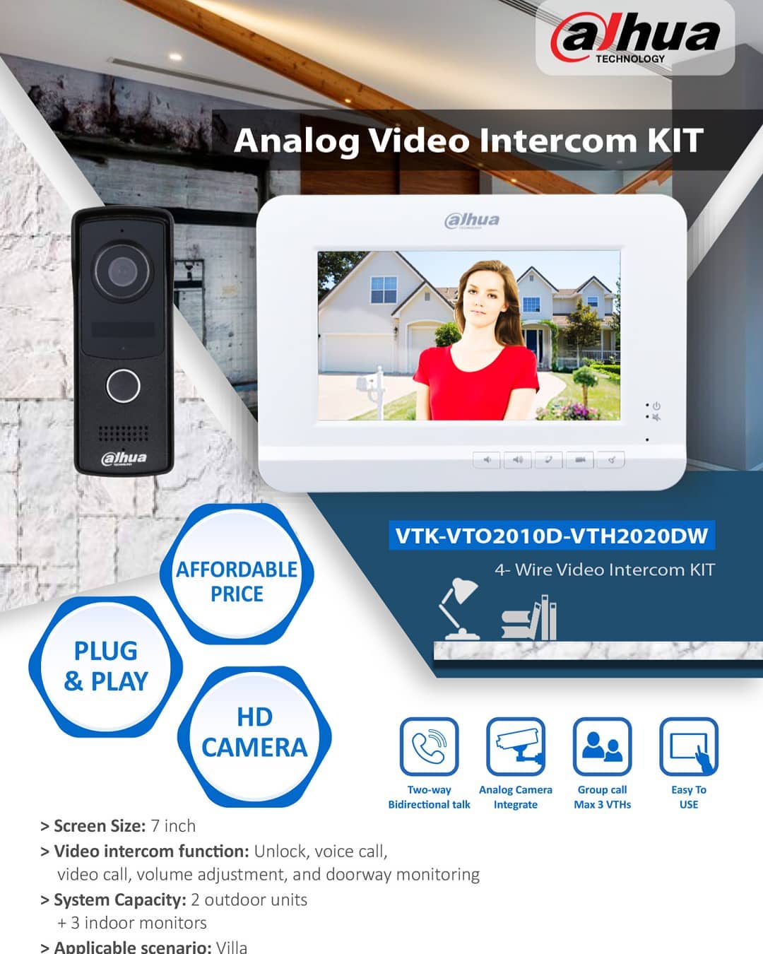 داهوا السعودية Dahua Saudi on Twitter "Analog Video KIT فيديو