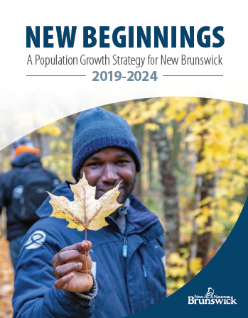 Gov_NB's tweet photo. New Beginnings: A Population Growth Strategy for New Brunswick 2019-2024, was released today, which includes an action plan to increase the province’s population.
https://t.co/NJnNhCIiSv https://t.co/evJa9cfywp