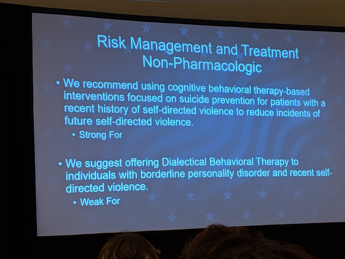 RMIRECC's tweet photo. #VADoD2019 #CBTWorks for suicide prevention for patients with recent history of SDV and to prevent future SDV @LisaABrenner https://t.co/VSXHKczYsd