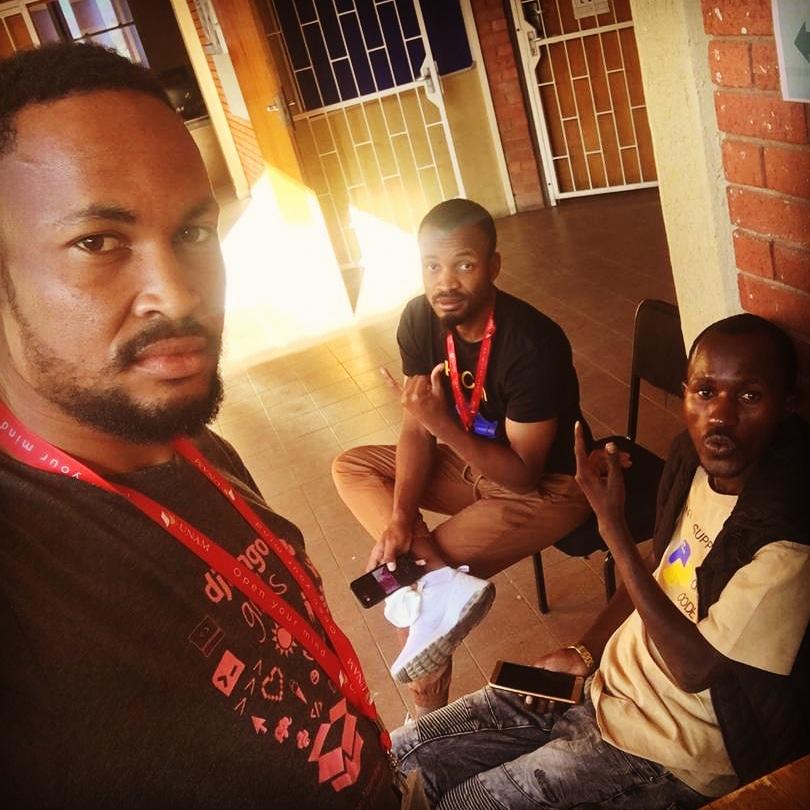 PythonNamibia's tweet photo. #PythonWeekOfCode2019 @KaveUno @Murangi_10 https://t.co/rermNe7ut4