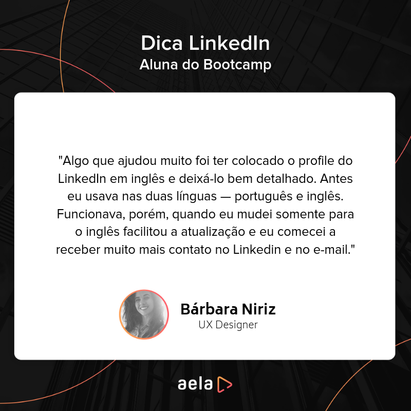 aelaio's tweet photo. Bárbara atua como #LeadDesign, mas antes dessa vaga, era estagiária de Design Gráfico. Confira as dicas que ela deixa para quem também está nesse processo. Leia aqui: https://t.co/yNF0f0B9nm
Participe do Workshop "Migrando para Product Design (#UX/UI)": https://t.co/uE1CMfvf9k https://t.co/ANKKswoBuJ