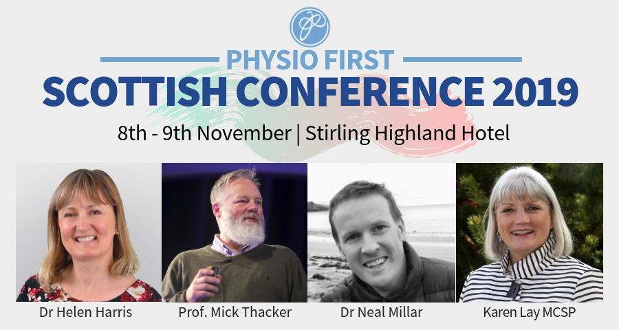 PhysioFirstC's tweet photo. Our Physio First 2019 Scottish Conference is coming up in November ๐
You can book a place here - https://t.co/7ph38gRLJ2 A great conference to meet up with colleagues and gain quality CPD.
#ScottishConference https://t.co/kgQYYxo0rL