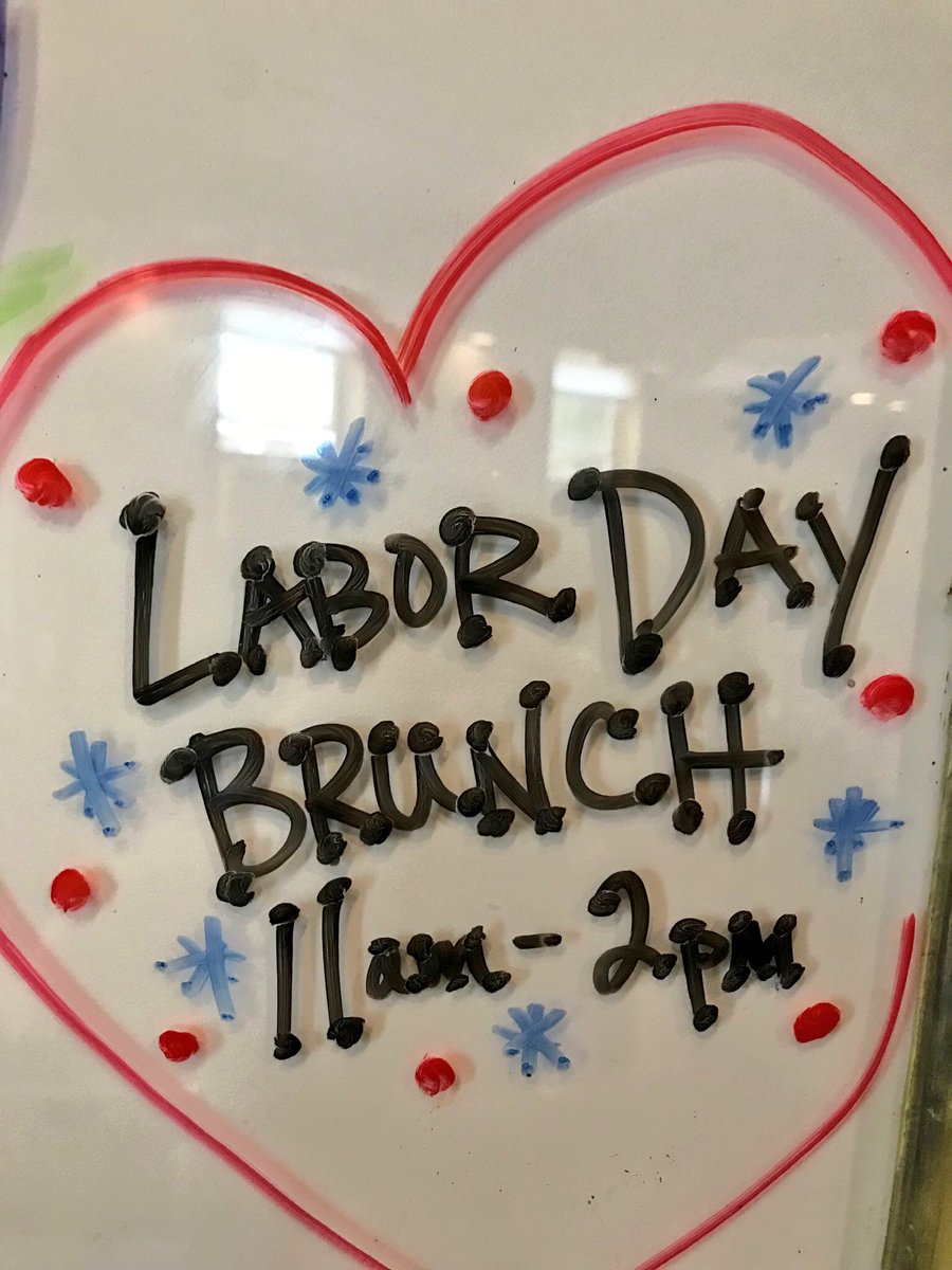 Pssst. Hey Mangoes! We are having a Labor Day Brunch on Monday! That’s right, your favorite weekend Brunch just gained an extra day! Patio time! #loveourmangoes #cusoon