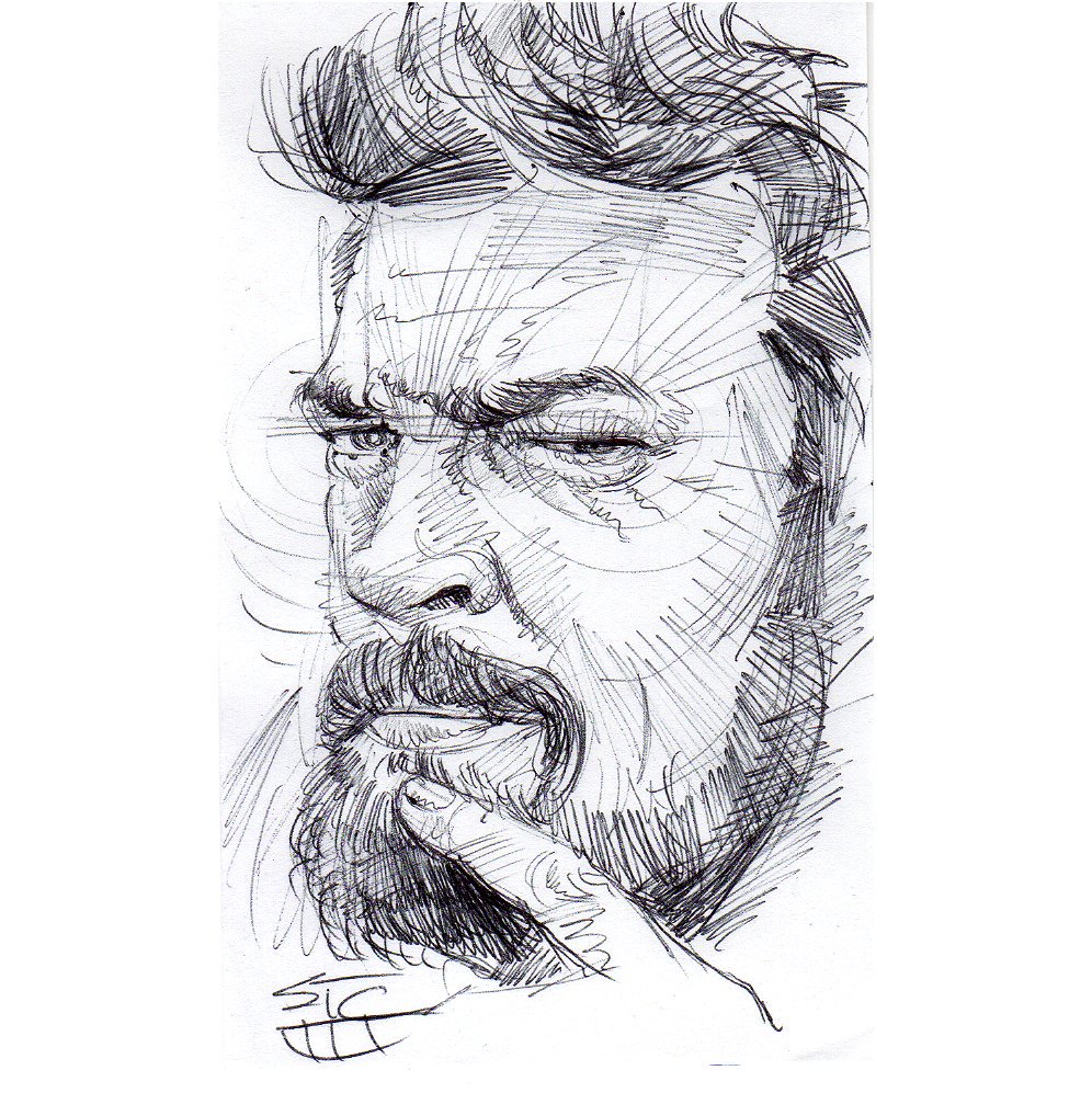 SicMonkie's tweet photo. Karl Urban pen sketch #karlurban #TheBoys #pensketch #sicmonkie https://t.co/C4Rp8cczqU