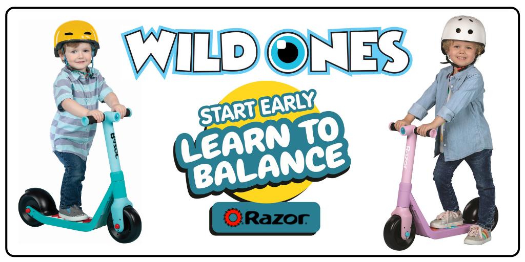 Tryazon's tweet photo. Go wild for the all new Wild Ones junior kick scooter from 
@RazorWorldwide! Specially designed to help new riders, and with three super-cool designs, there’s a Wild One that's just right for every new rider. 

Apply now at: https://t.co/GaImSz98Bw #Tryazon #RazorJr #WildOnes https://t.co/EvLON6Ybfl