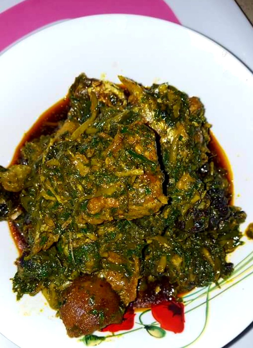 Soup is ready....where is your fufu?