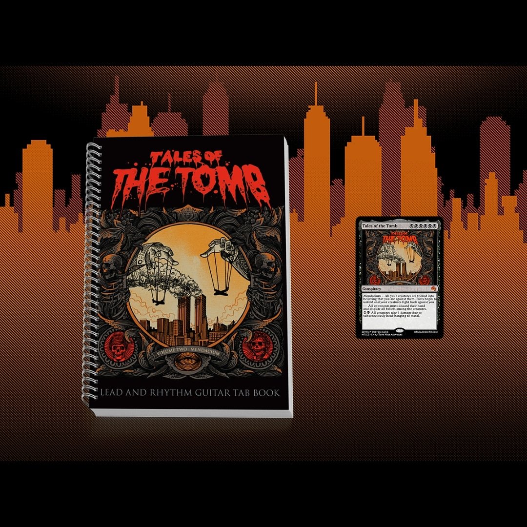 Talesofthetomb's tweet photo. Pre-order the Tab book for Volume Two: Mendacium on our bandcamp !
https://t.co/vAtJsydFcR
#metal #music #extreme #deathmetal #mudermetal #tabbook #guitar https://t.co/FC3rrvdRKb