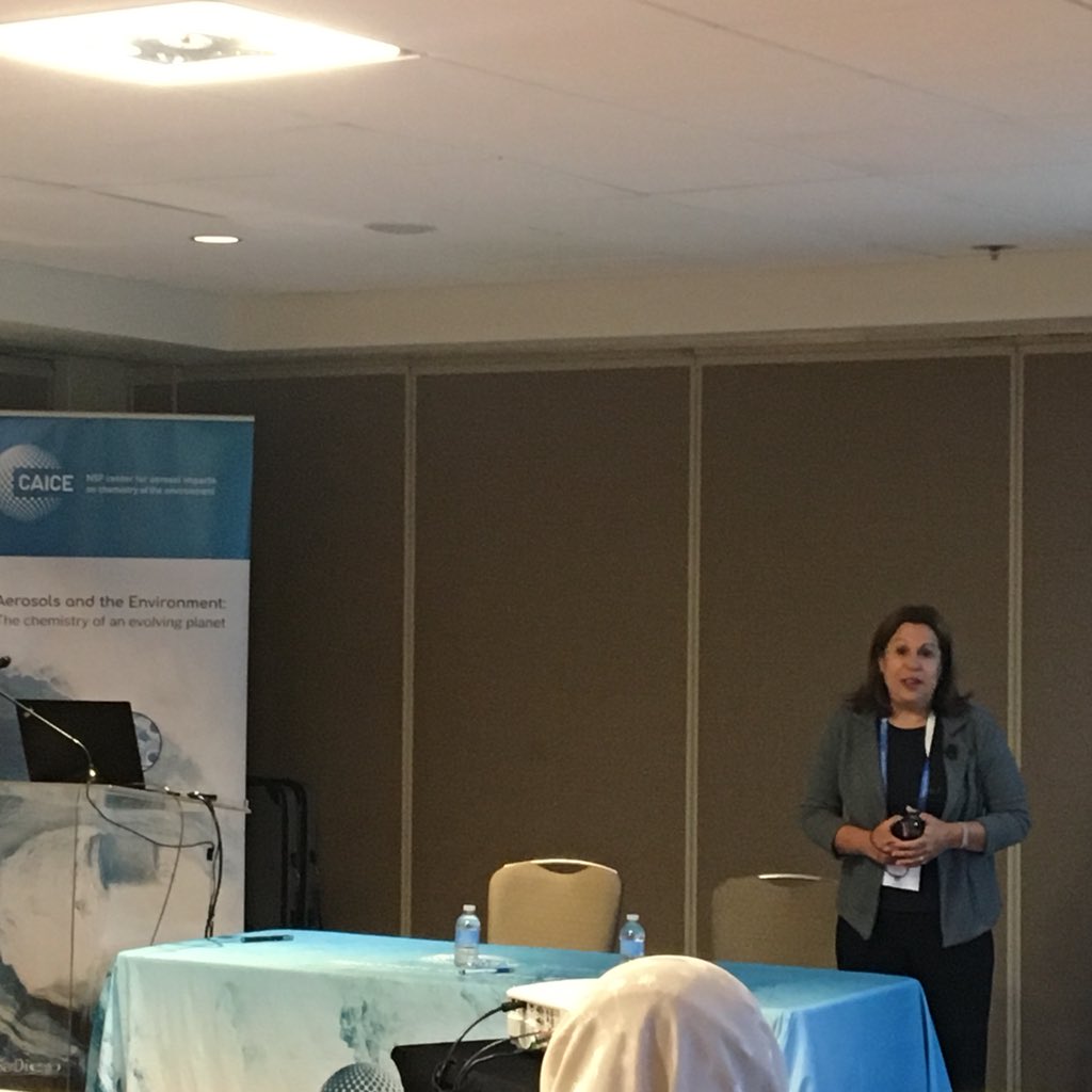 CAICECCI's tweet photo. Opening remarks for the From Oceans to Clouds: The Environmental Chemistry Of Water by Prof Vicki Grassian (@VGrassian) in progress - join us in the Point Loma room! #ACSsandiego @CAICE_GSSPC https://t.co/bTqu6ZimgS