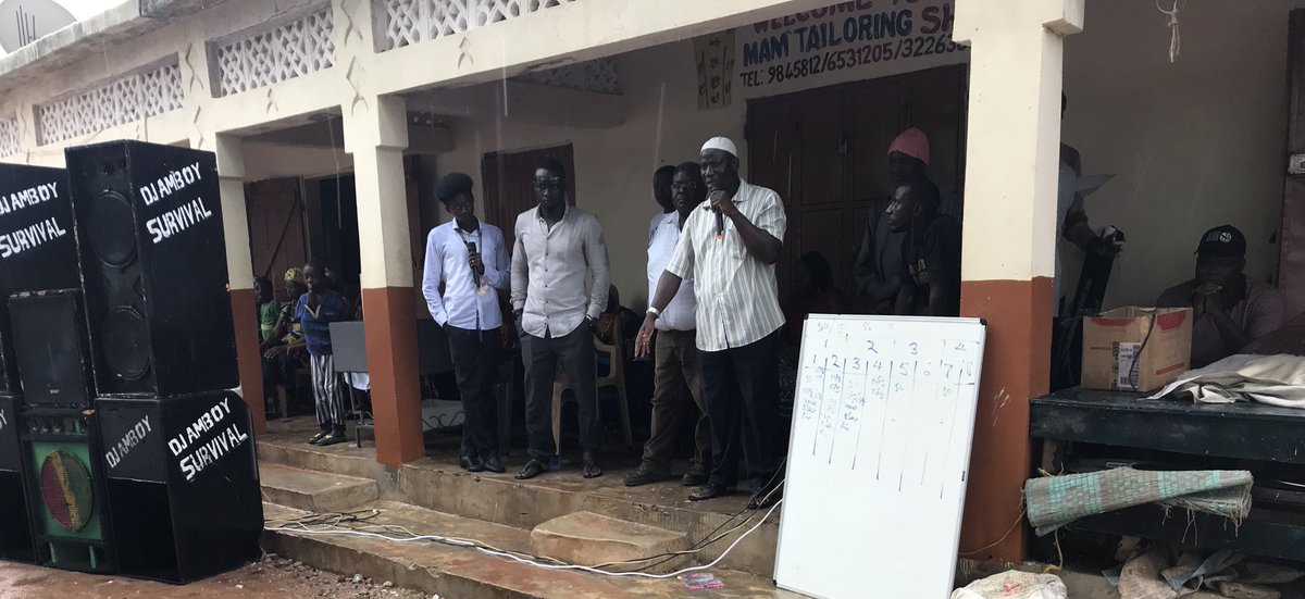 remac_gam's tweet photo. Day 1 
ReMAC community engagement.
Sibanor first village. #mrcgambia #rainydays https://t.co/7LQHh9UNUD