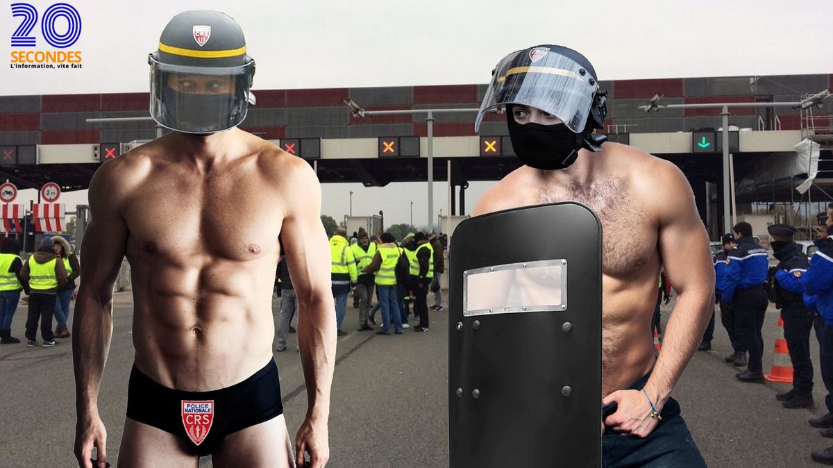 LucioleAntiC's tweet photo. Canicule : Pour l'#Acte33, les #Crs pourront laisser leur équipement à la maison
#Acte32 #Castaner #GiletsJaunes #Manifestation #Police #ViolencesPolicières
https://t.co/wVk72hteTN https://t.co/PM3Wf1srRj