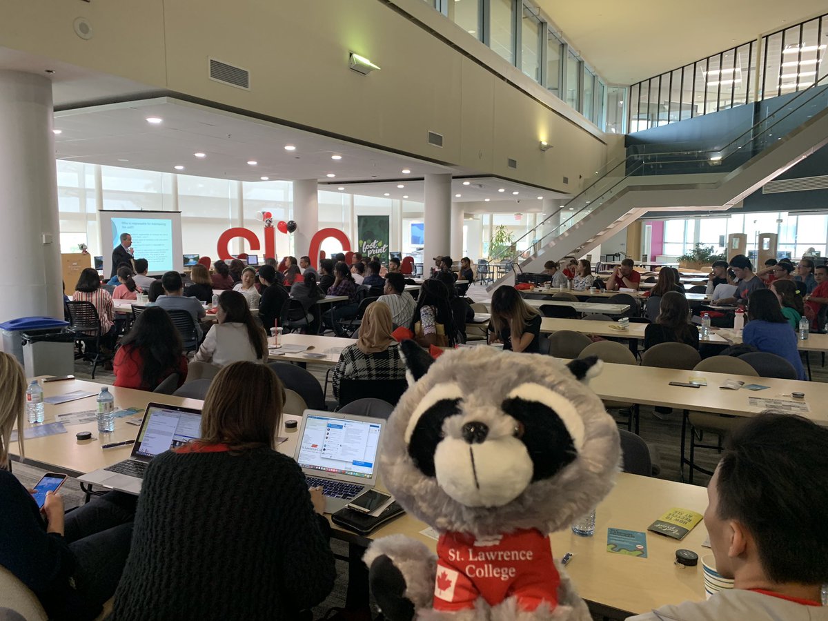 SLCintl's tweet photo. Day 1 of International Welcome events at @whatsinsideslc #Kingston campus is in full swing. It’s great to see lots of student participation this morning. This is the start of something BIG! #ExperienceSLC #SLCLarryWorld #intled https://t.co/7U66VYHmFH