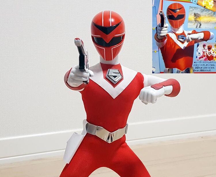 未開封】光戦隊マスクマン レッドマスク ビッグ