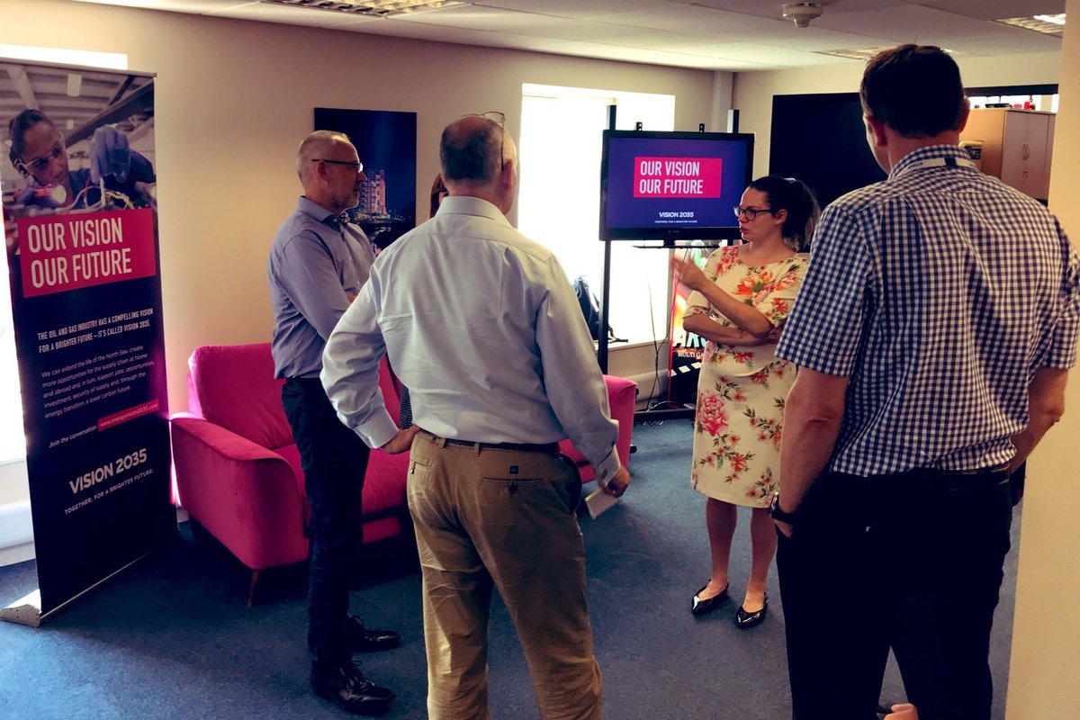 OEUK_'s tweet photo. Fantastic roadshow today at @ApolloOE who are a technically led provider of engineering and project services. Great conversation all round about our industry's future #OurVisionOurFuture https://t.co/32JVxSMCW9