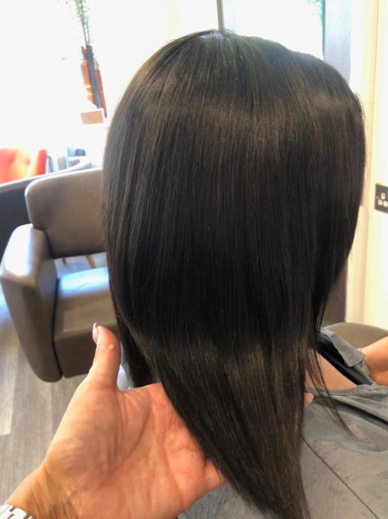 THBofPenarth's tweet photo. This client's #hair had been over processed at another #salon!

It was our Claire to the rescue who gave the hair some TLC &amp; a fresh new colour. Look how healthy &amp; shiny these locks look now😍

Here's this week's #TransformationTuesday...

https://t.co/NOCBayuscU #Penarth https://t.co/9CByD2yAkX