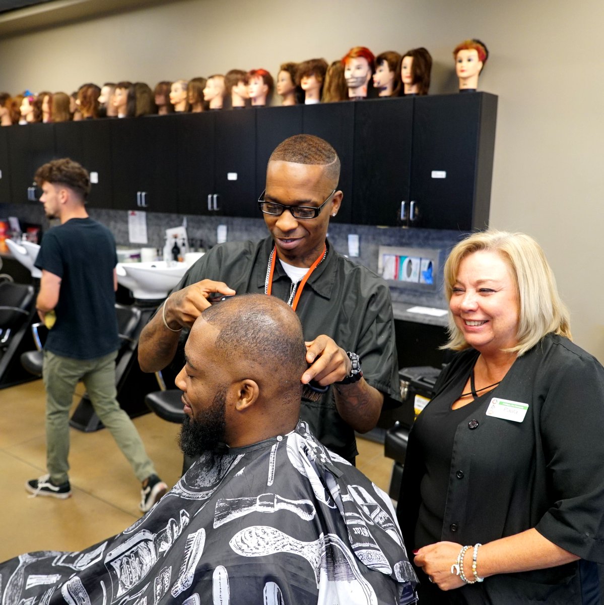 ClarySageCo's tweet image. Students in the Master Instructor program, are trained to teach cosmetology, barbering, esthetics and nail technology. 

#masterinstructor #masterinstructorprogram #clarysagecollege #barber #barbering #tulsabarber #cosmetology #esthetics #esthetician #nailtech #nails #hair