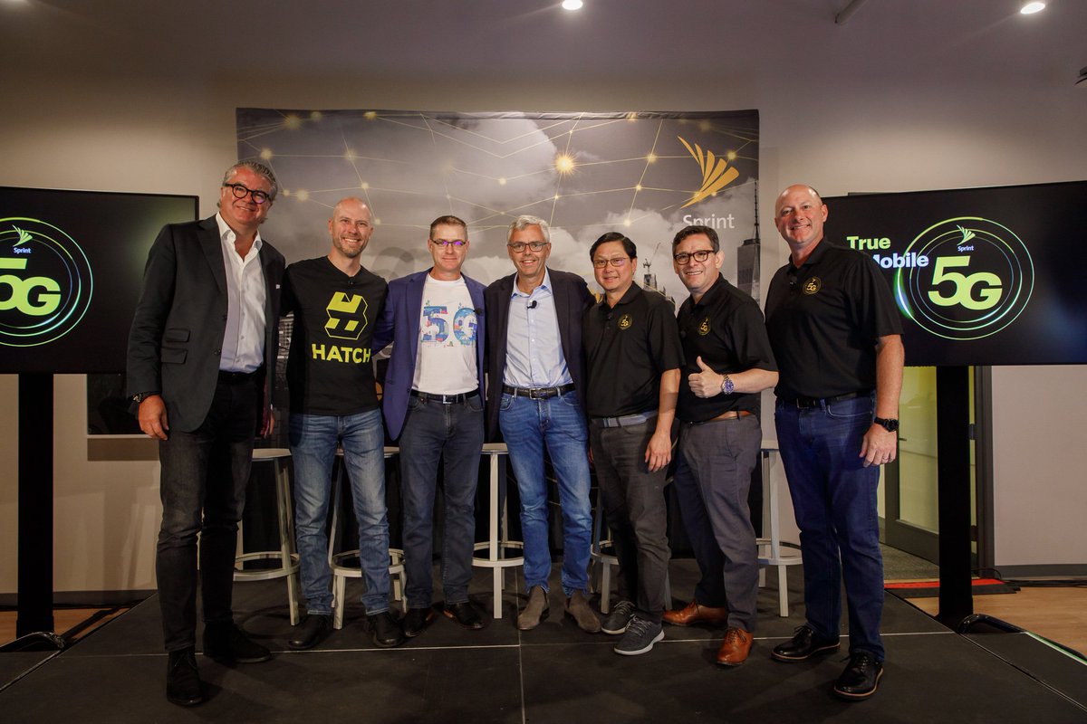 nokia's tweet photo. We’re excited to join the @sprint team today in New York, LA, Phoenix &amp; Washington DC to launch a #5G network delivering blazing-fast speeds and higher capacity, allowing new experiences for Sprint’s wireless customers. https://t.co/rIgqVG64hh #massiveMIMO #5GinAction #Sprint5G https://t.co/hQzKEIspIC
