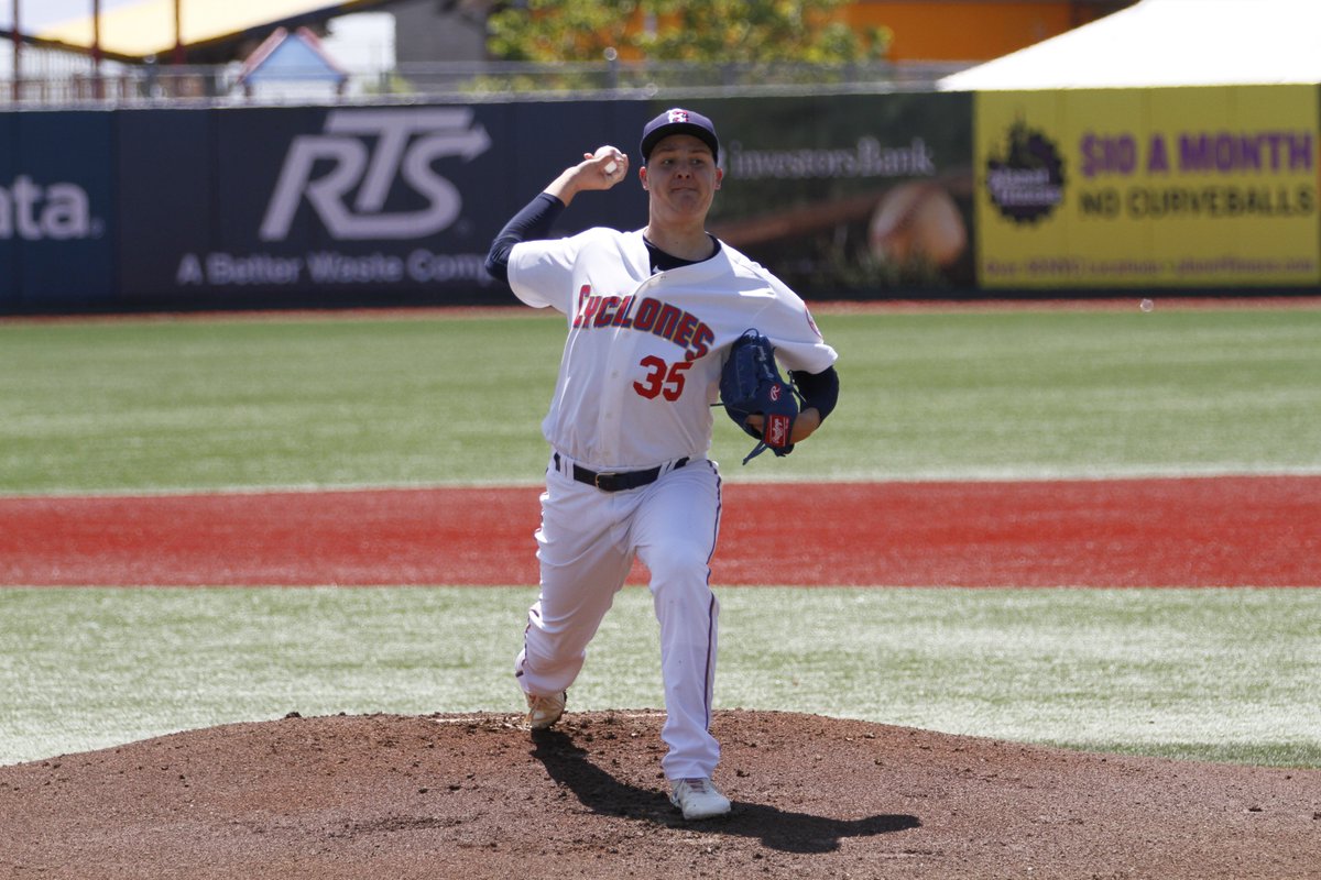 BKCyclones's tweet photo. Since July 9th, RHP Garrison Bryant leads all of MiLB with a 0.86 ERA, and ranks second in all of professional baseball.   The righthander has allowed just five runs, earned, in 52.1 innings on the mound over the span. #AmazinStartsHere https://t.co/raVoNzXMG6