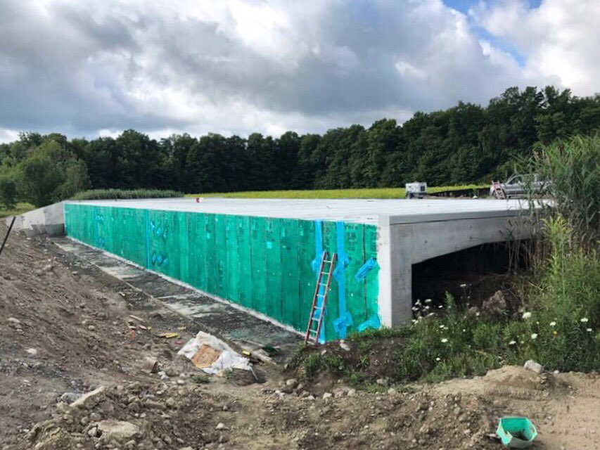 More shots from our Enterprise Gateway project in Pickering! Since they are #precast, our Tri-Span culverts allow for quick installation and long-term durability, making them the ideal option for many #construction projects. Visit bit.ly/2YRukTY to learn more!