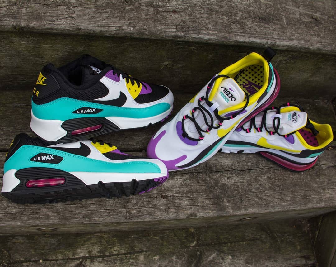 nike air max 90 bright violet