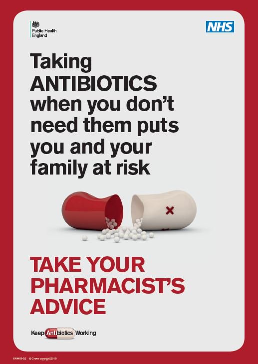 Register for Thursday's webinar from @PHE_uk to make the most of the upcoming AMR campaign in your pharmacy ow.ly/xnxJ50vG4NI