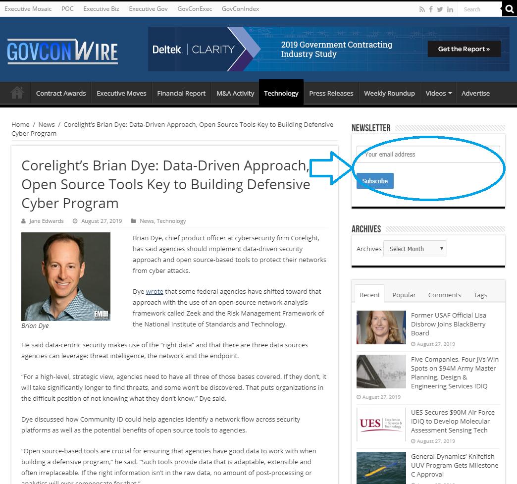jimgarrettson's tweet photo. .@corelight_inc's @dye_brian: Data-Driven Approach, Open Source Tools Key to Building Defensive Cyber Program via https://t.co/YVh7EglHjy
Don't forget to subscribe to @GovConWire's free daily email newsletter here!
#govcon #govconwire #corelight #data #approach #opensource #key https://t.co/JbsCjXC0kS