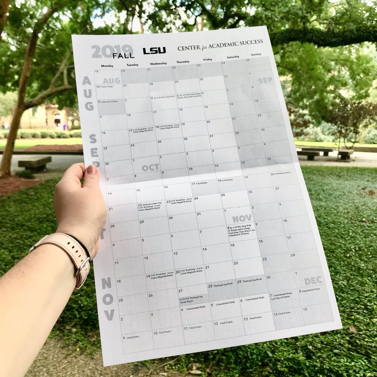 🎶 Guess what's back - back again - semester calendars are back - tell a friend 🎶

FREE SEMESTER CALENDARS are BACK! Find them in B-31 Coates Hall. Use them to plan your entire semester's goals, deadlines, and projects in one space!