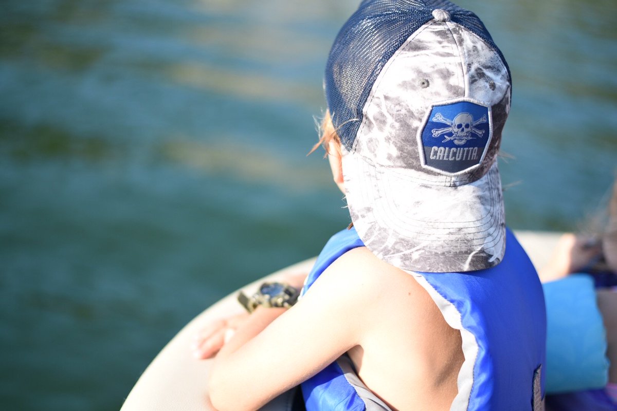 Wishin you were fishin'? #calcuttacap #calcuttahat #calcuttakid #fishinggear #wishiniwasfishin