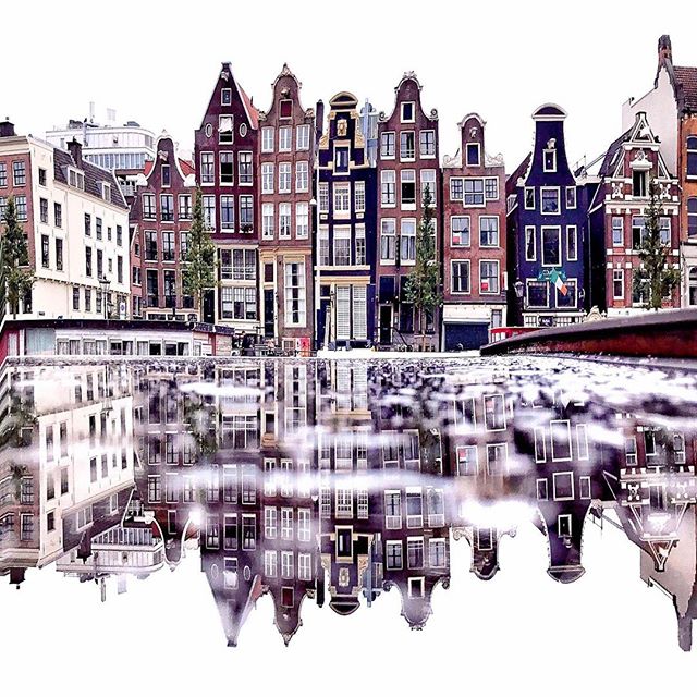 Even in the rain, Amsterdam shines.
Photo by IG user: daviclujan