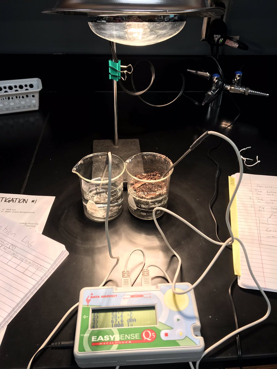 CMasonScience's tweet photo. Investigating radiation and the heating rates of soil and water @SchindewolfKISD https://t.co/9mXwwTt3TZ
