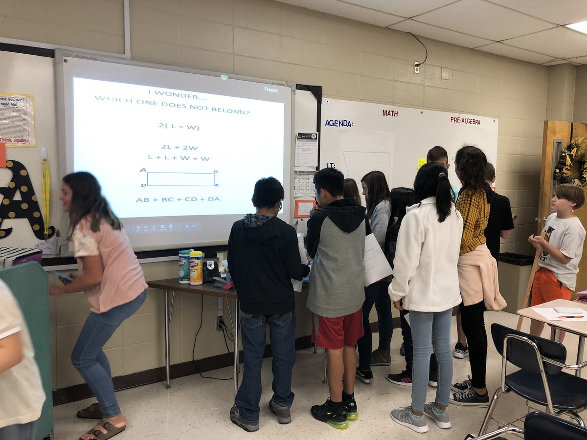 Vh2465's tweet photo. Perimeter math task..#oneathens https://t.co/pI3FKS6K4e