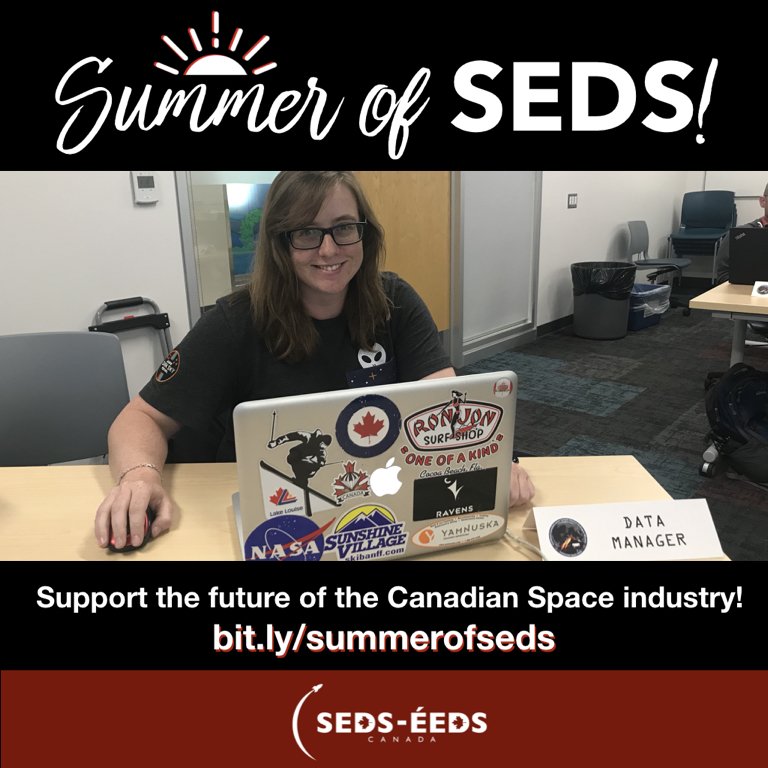 sedscanada's tweet photo. Meet Johanna Kollewyn, one of the 5 SEDS-Canada participants of #CanMoon Canadian Lunar Analogue Mission! Johanna's role was Data Manager, crucial to making sure the data sent to and from the rover got to the right place! Help us support more students: https://t.co/QRbDuUGeOl https://t.co/IxZODUlQ44